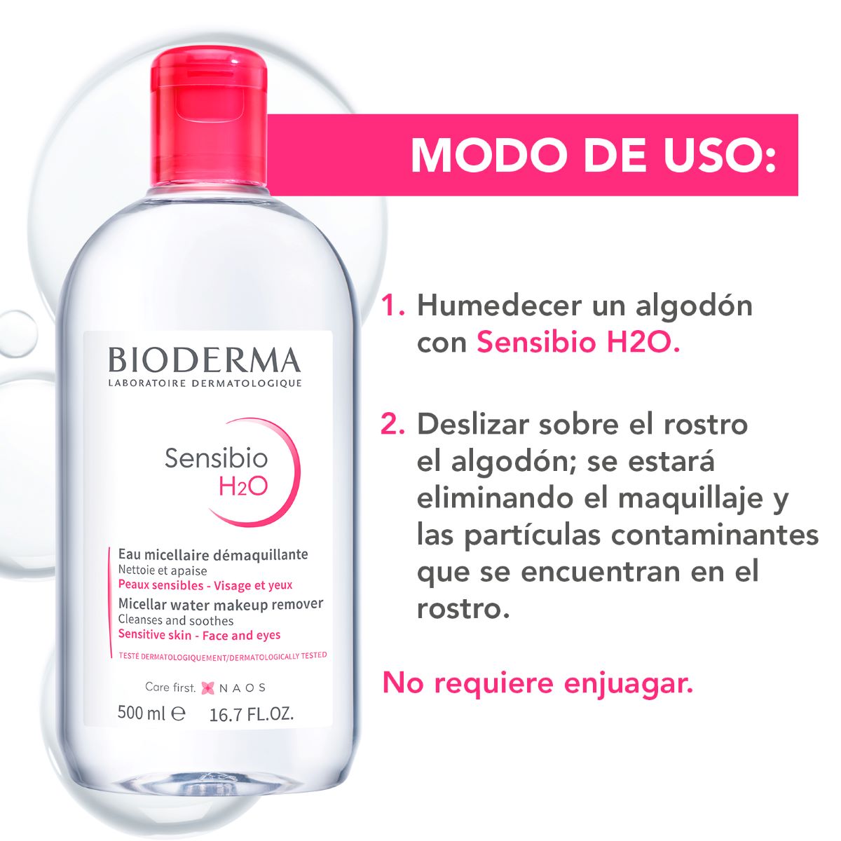 Bioderma Sensibio H2o