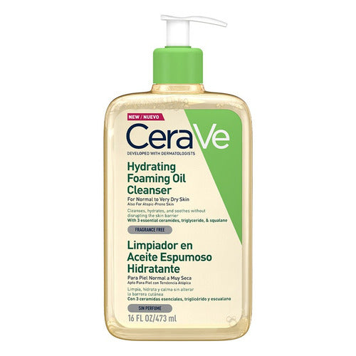 Cerave Limpiador En Aceite De Ducha Piel Normal A Seca 473Ml