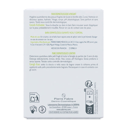 Barra Limpiadora Dermatológica Calmante 100 Gr