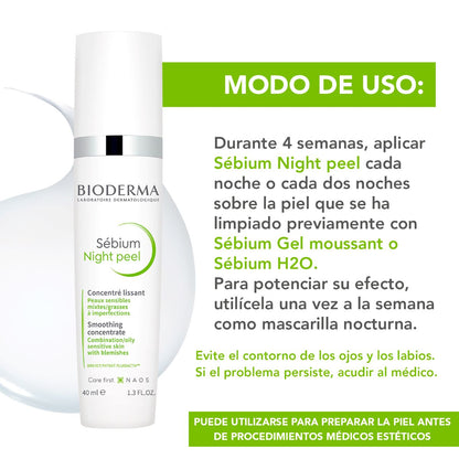Bioderma Sébium Night Peel 40 Ml