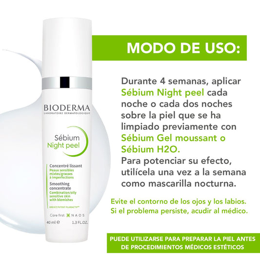 Bioderma Sébium Night Peel 40 Ml