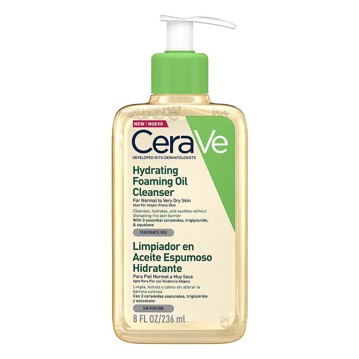 Cerave Limpiador En Aceite De Ducha Piel Normal A Seca 473Ml