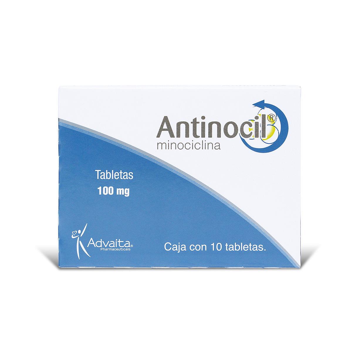 Antinocil Tabletas 100Mg. Caja C/10