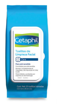 Cetaphil Toallitas de Limpieza Facial