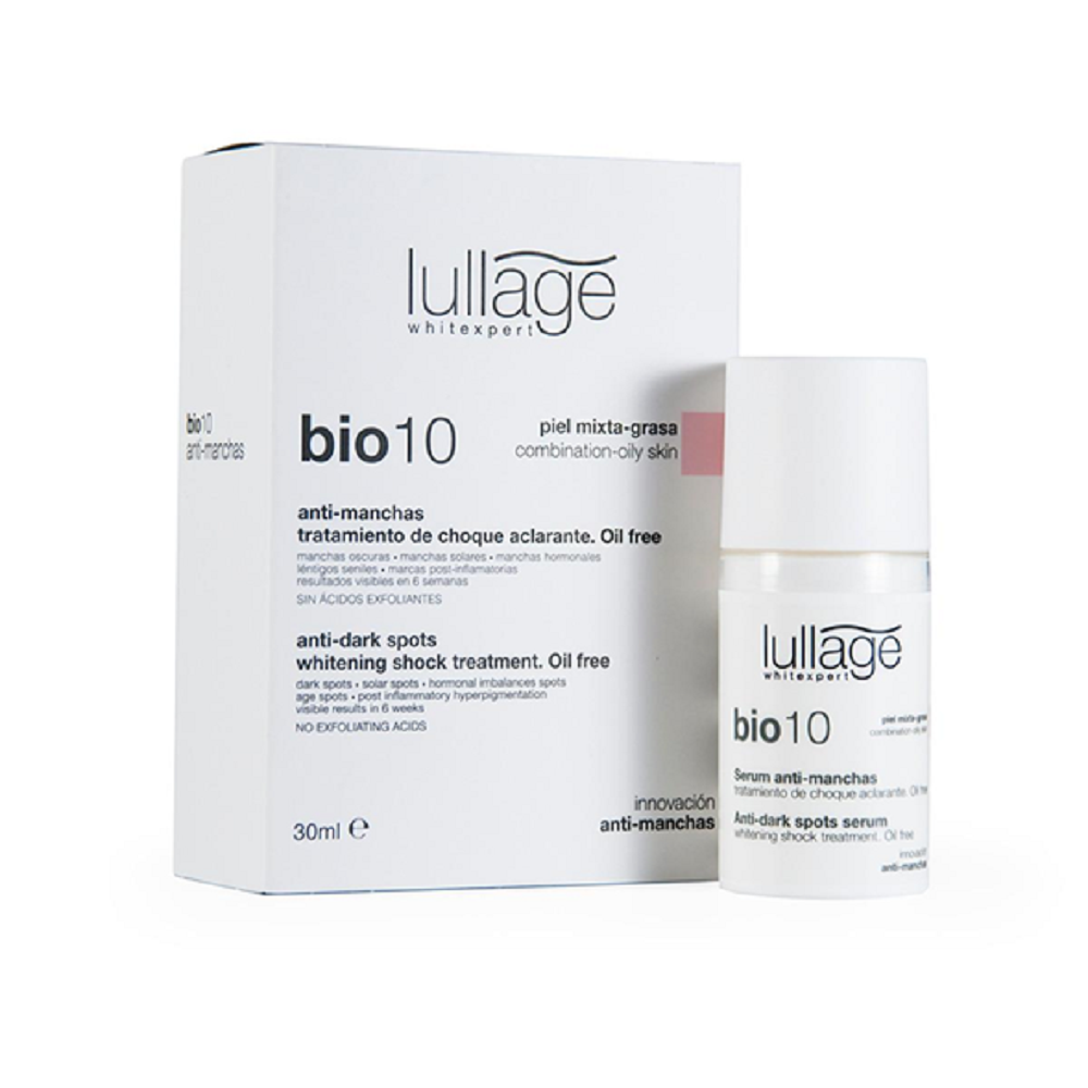 Lullage Bio 10 Serum Anti-Manchas Tratamiento de Choque Piel Mixta-Grasa