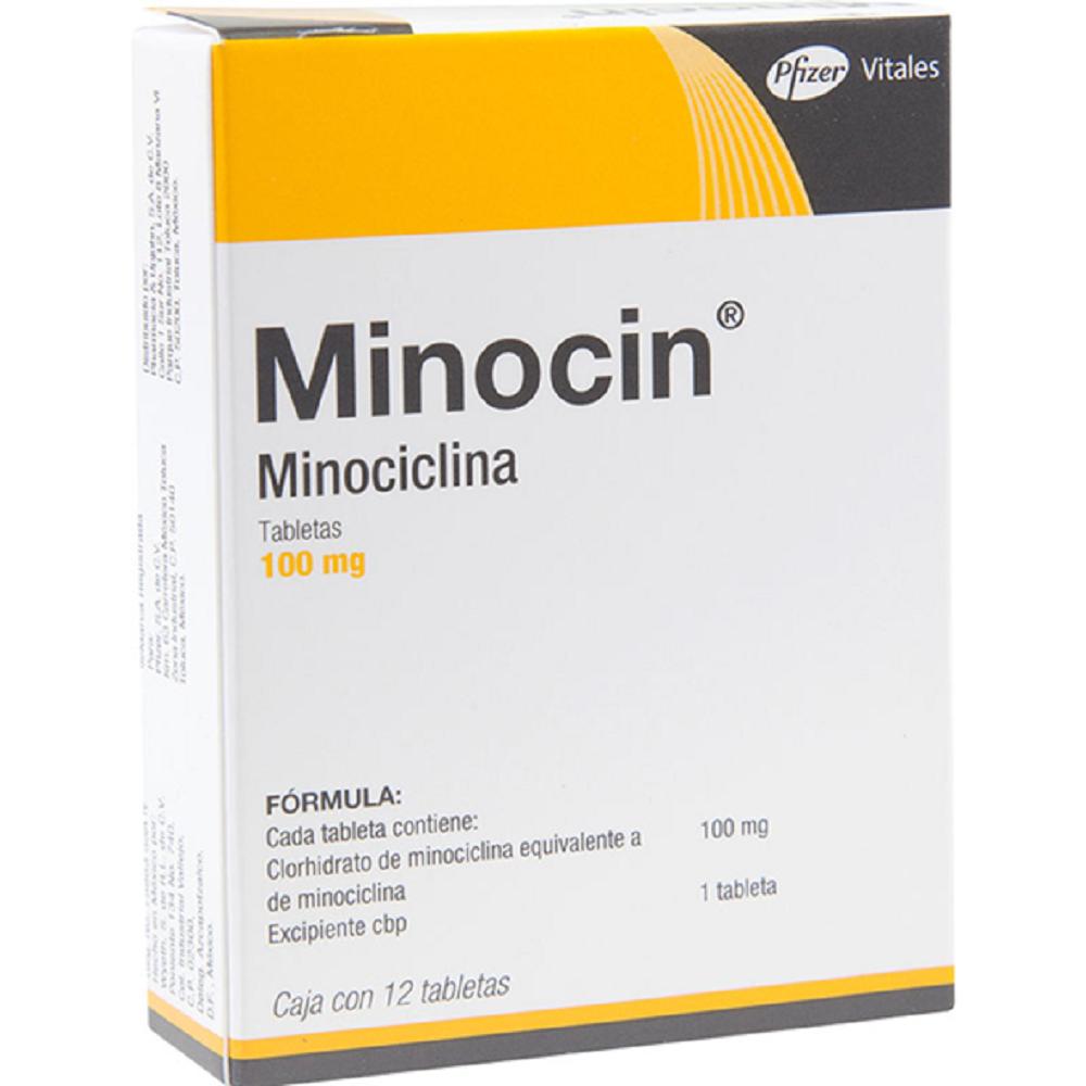 Minocin 12 Tabletas