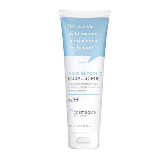 Glycolic Facial Scrub 2.5% 4Oz / 120Ml