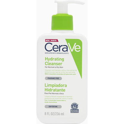 Cerave Limpiadora Hidratante, 16Oz / 473Ml