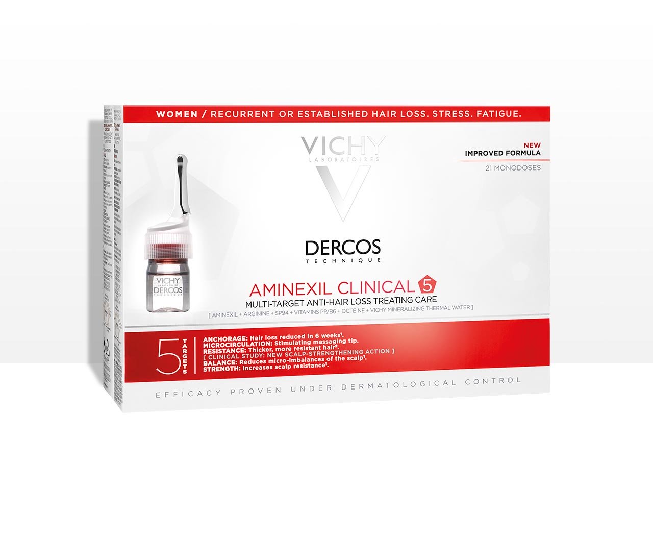 Dercos Aminexil Clinical 5 - Mujer