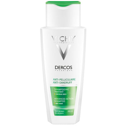 Dercos Anticaspa Shampoo Cabello Seco 200 Ml